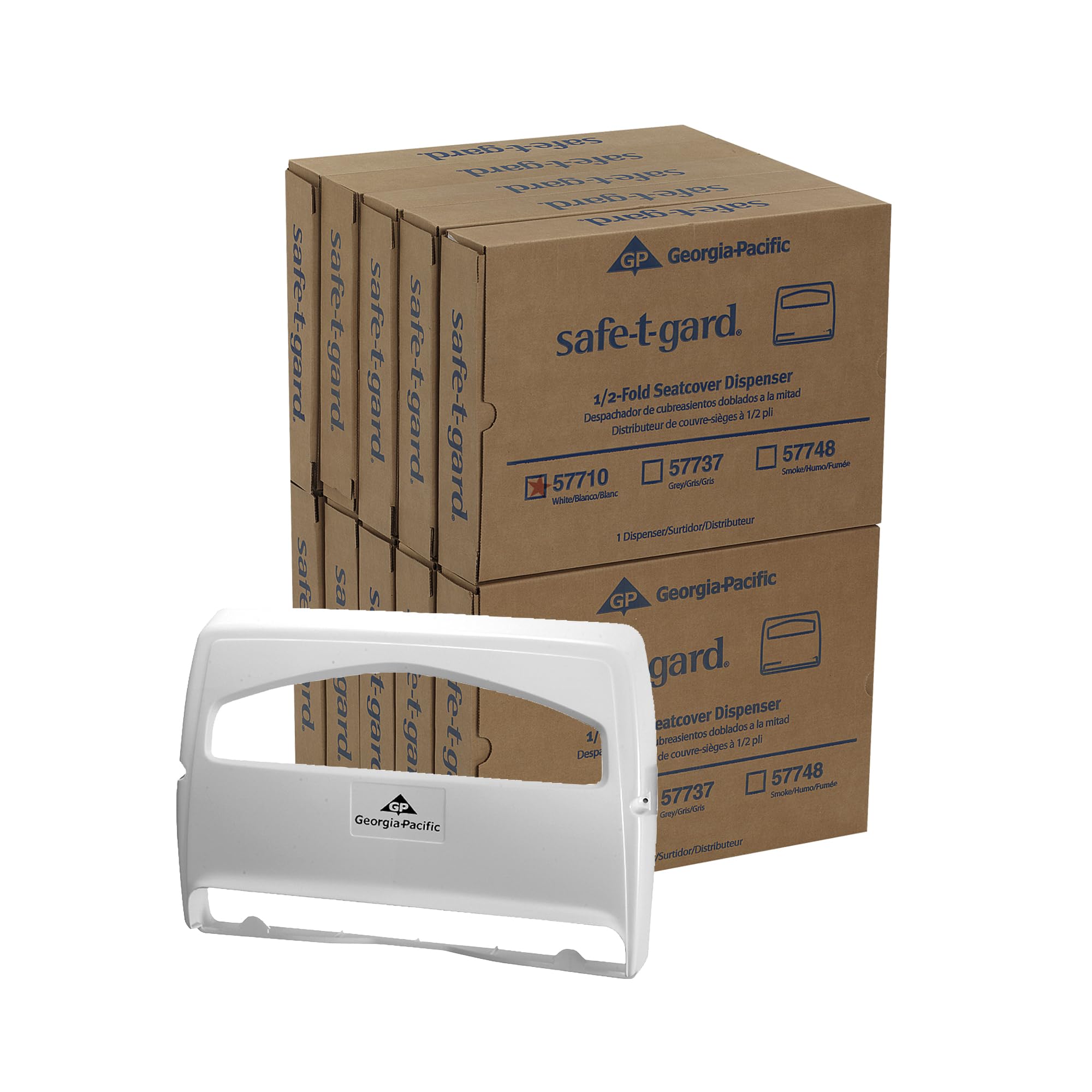 セキュリティ・セーフティ paige Safe-T-Gard 1/2 Fold Toilet Seat Cover Dispenser by GP PRO